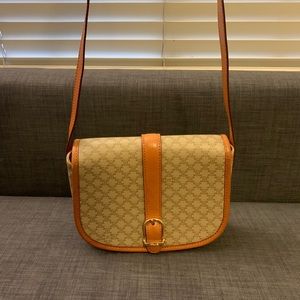 Authentic Celine vintage small shoulder bag